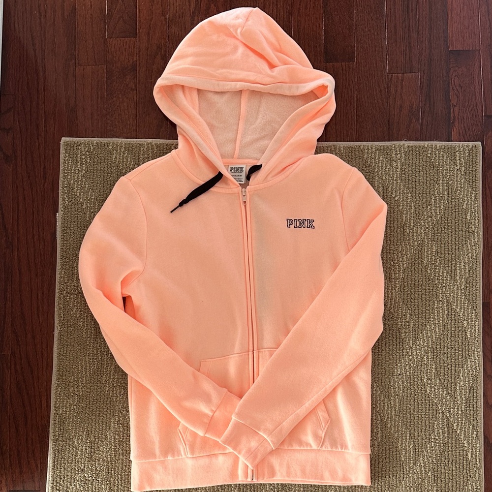 VS Pink Full Zip-Up Hoodie